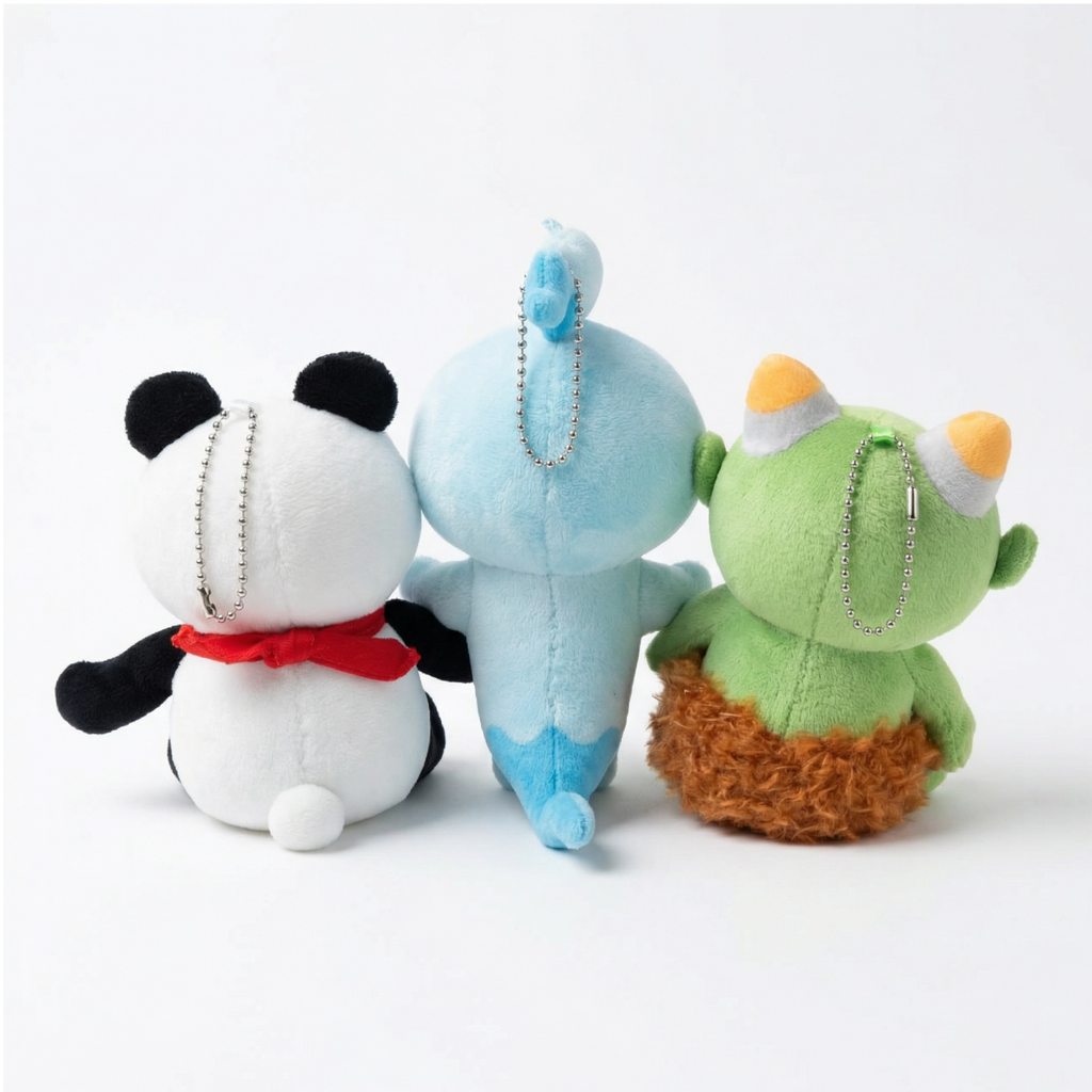 【送料無料】ぬいぐるみマスコット（S）3種セット